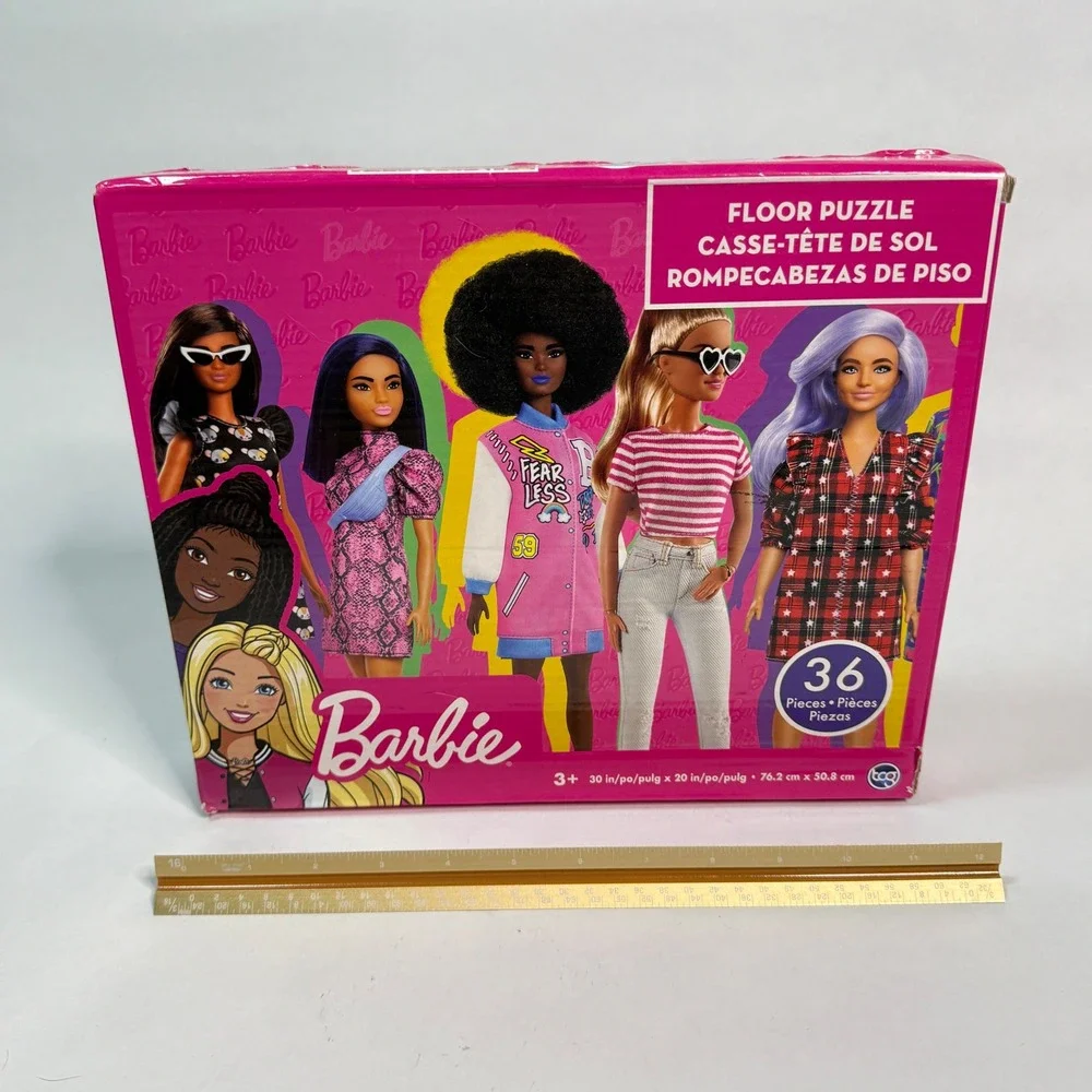 Barbie Fashionistas Floor Puzzle‎ 36 Pieces 30x20 Multicolor Kids Toy 3+ TCG